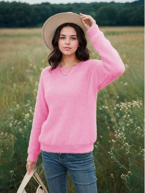 Women Solid Pullover