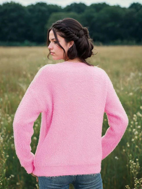 Women Solid Pullover
