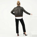 black cigarette leg jeans