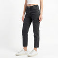 Women's High Waist Cargo Jeans