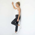 Women's High Waist Cargo Jeans