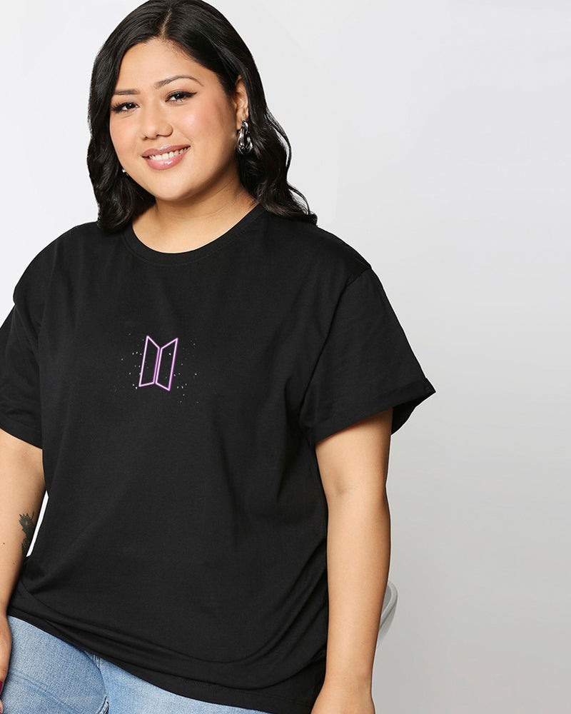 Universe Graphic Printed Cotton T-shirt