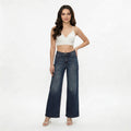 blue flared high-rise jeans from Pepe Jeans