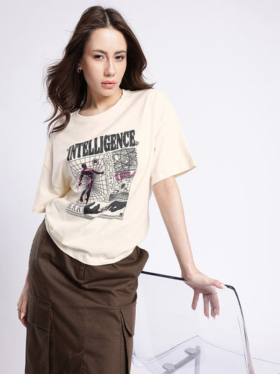 Graphic Printed Oversized T-shirt