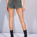 Women Mid-Rise Regular Fit Denim Shorts
