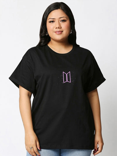 Universe Graphic Printed Cotton T-shirt