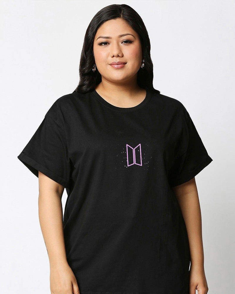 Universe Graphic Printed Cotton T-shirt