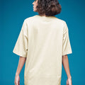 Women Printed Drop-Shoulder Sleeves T-shirt