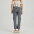 Women's Grey Plain jeans