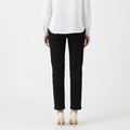 Women's Black Mini Flared Fit High-Rise Jeans