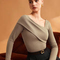 Women Ribbed Cotton Fitted Top