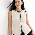 Women patterned Fitted Top