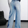 Women Relaxed Fit High Rise Light Blue Jeans