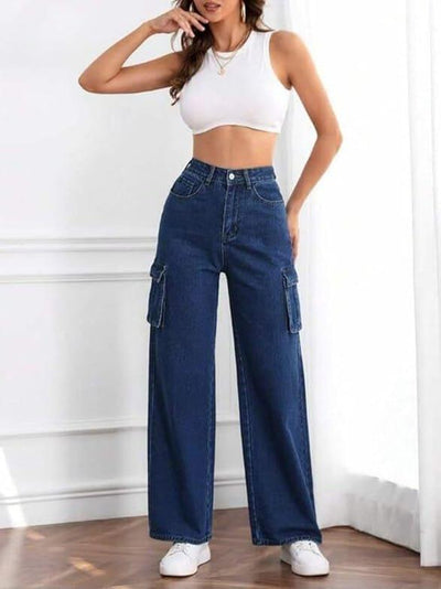 New Latest Cargo 6 Pocket Pant For Women