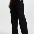 Women's black cargo pants