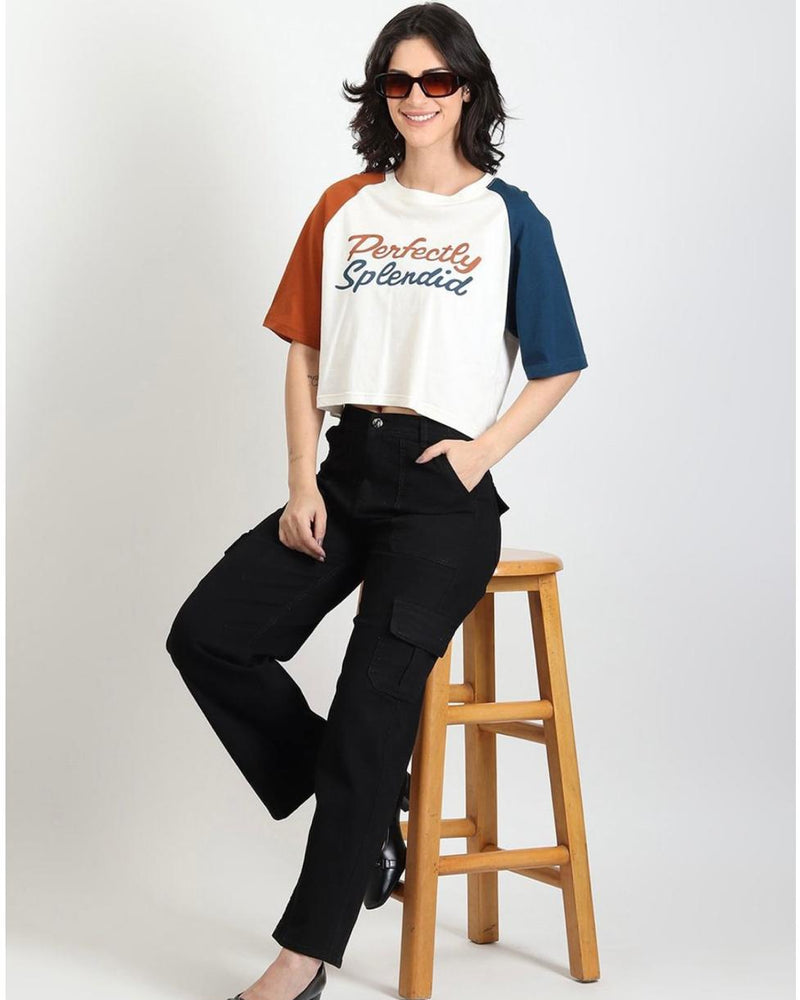 Women's black cargo pants