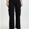 Women's black cargo pants