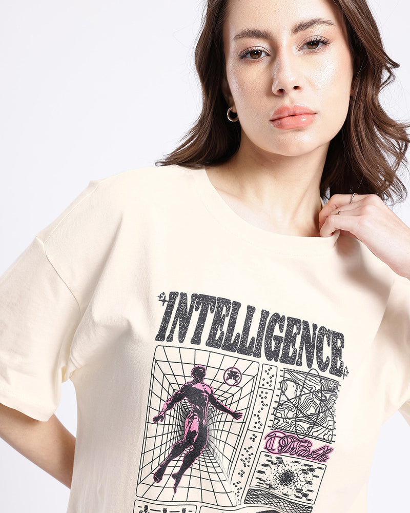 Graphic Printed Oversized T-shirt